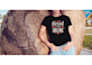 do modern typography and graphic tshirt design